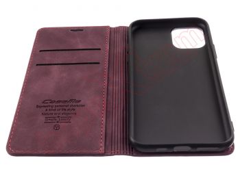 Wine colour type book case for Apple iPhone 11 Pro